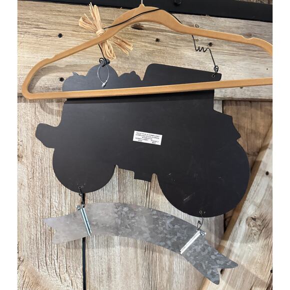 Hobby Lobby Red Metal Tractor Welcome Sign Fall Autumn Harvest Holiday Decor - Picture 3 of 7